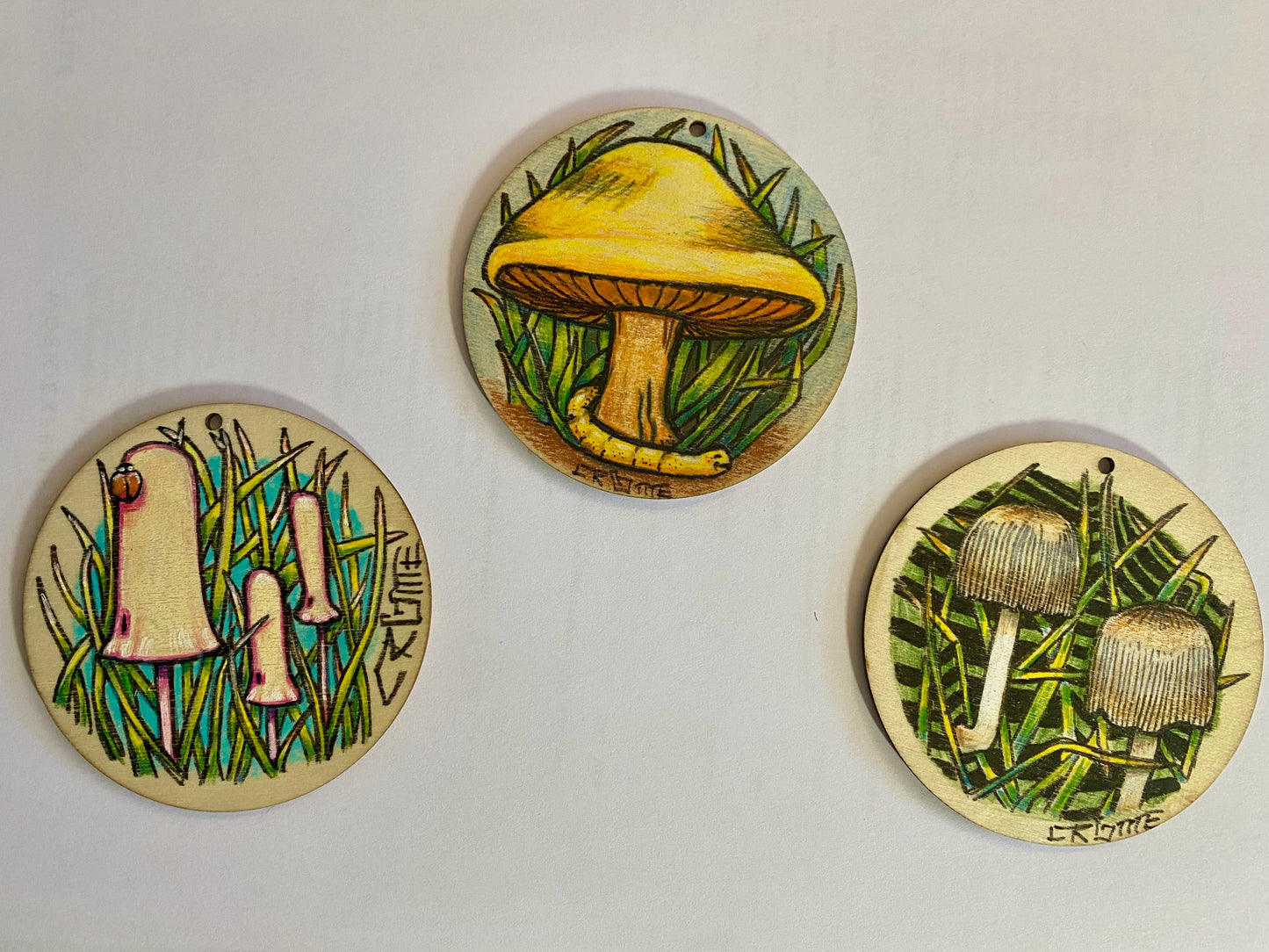 3" Mini Freehand Illustrations