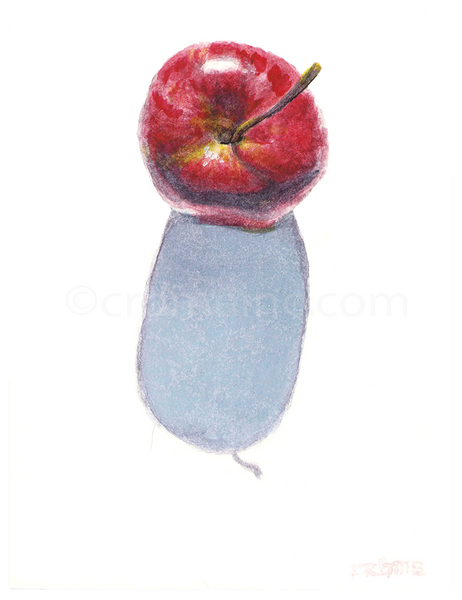 Gala Apple Shadow Study I