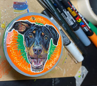 Howl-A-Daze Ornament Pawtraits